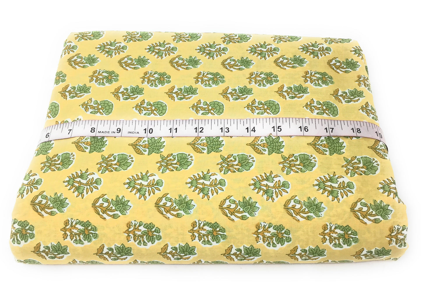 Printed Cotton Material Jaipur Fabric by Meter