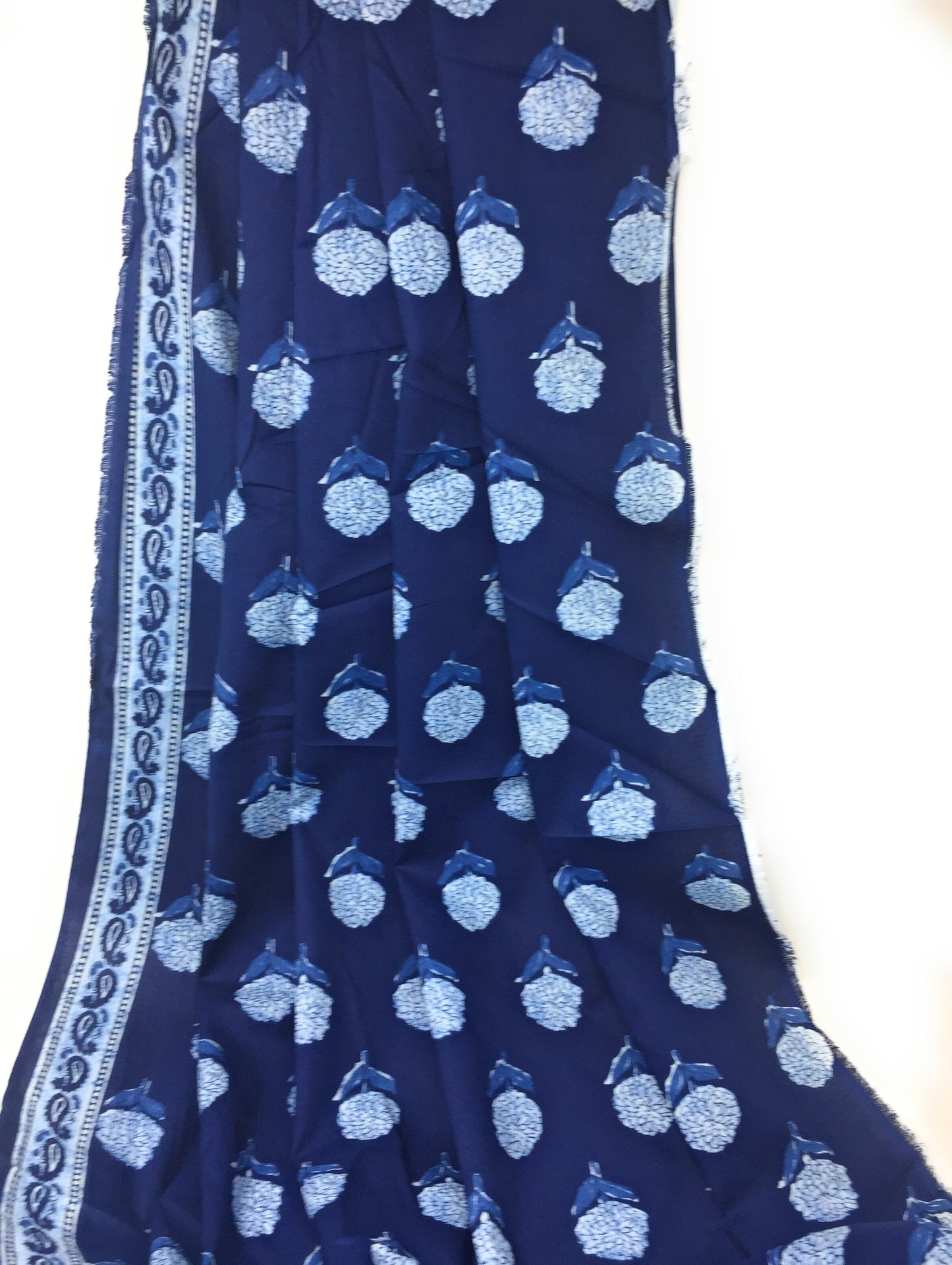 Floral Print Fabric Cotton Material by Meter