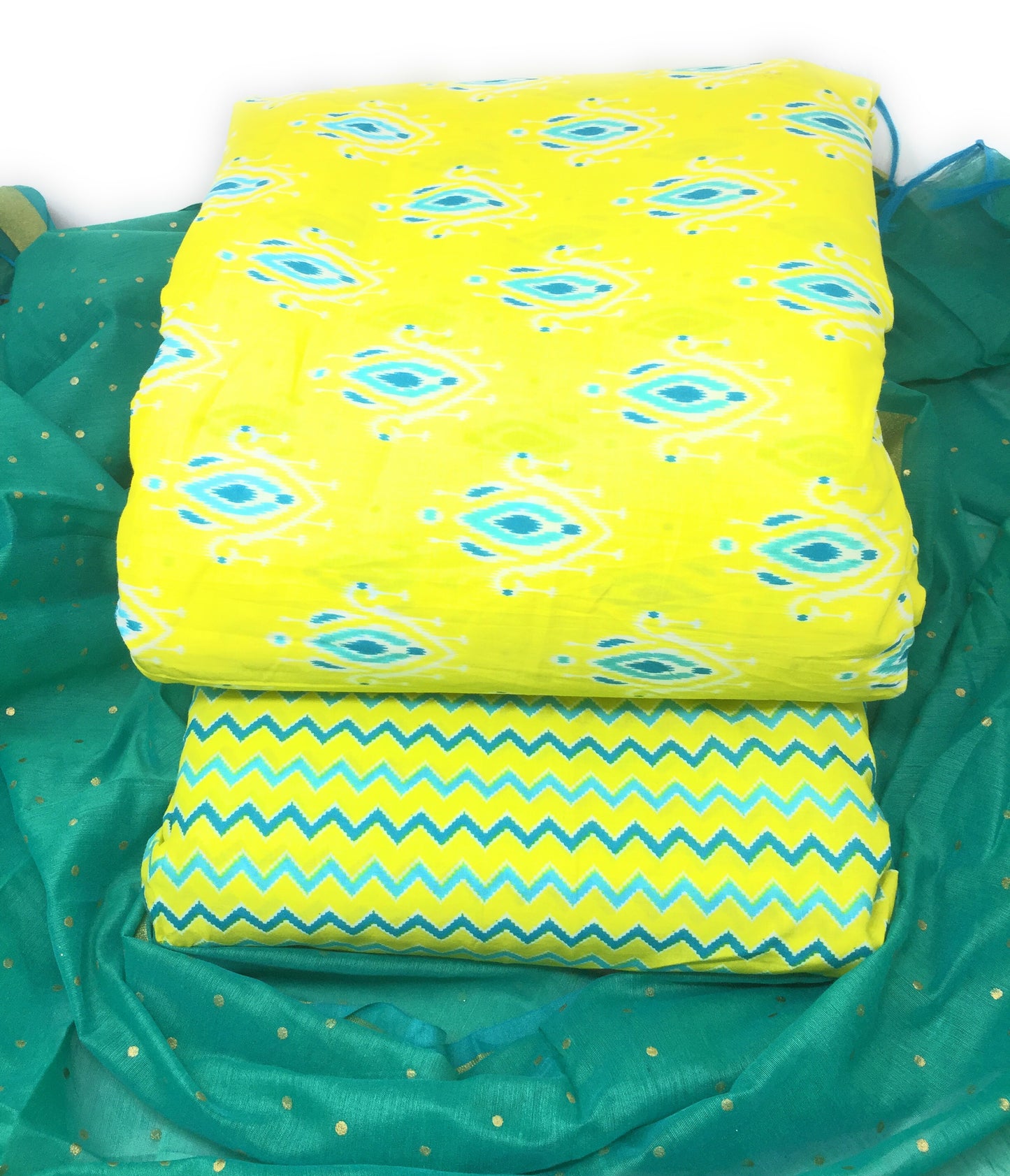 Pure Cotton Dress Material with Dupatta