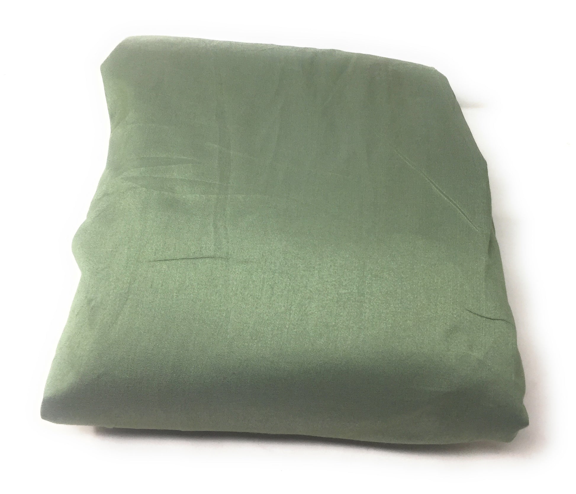 Green pure Cotton Silk