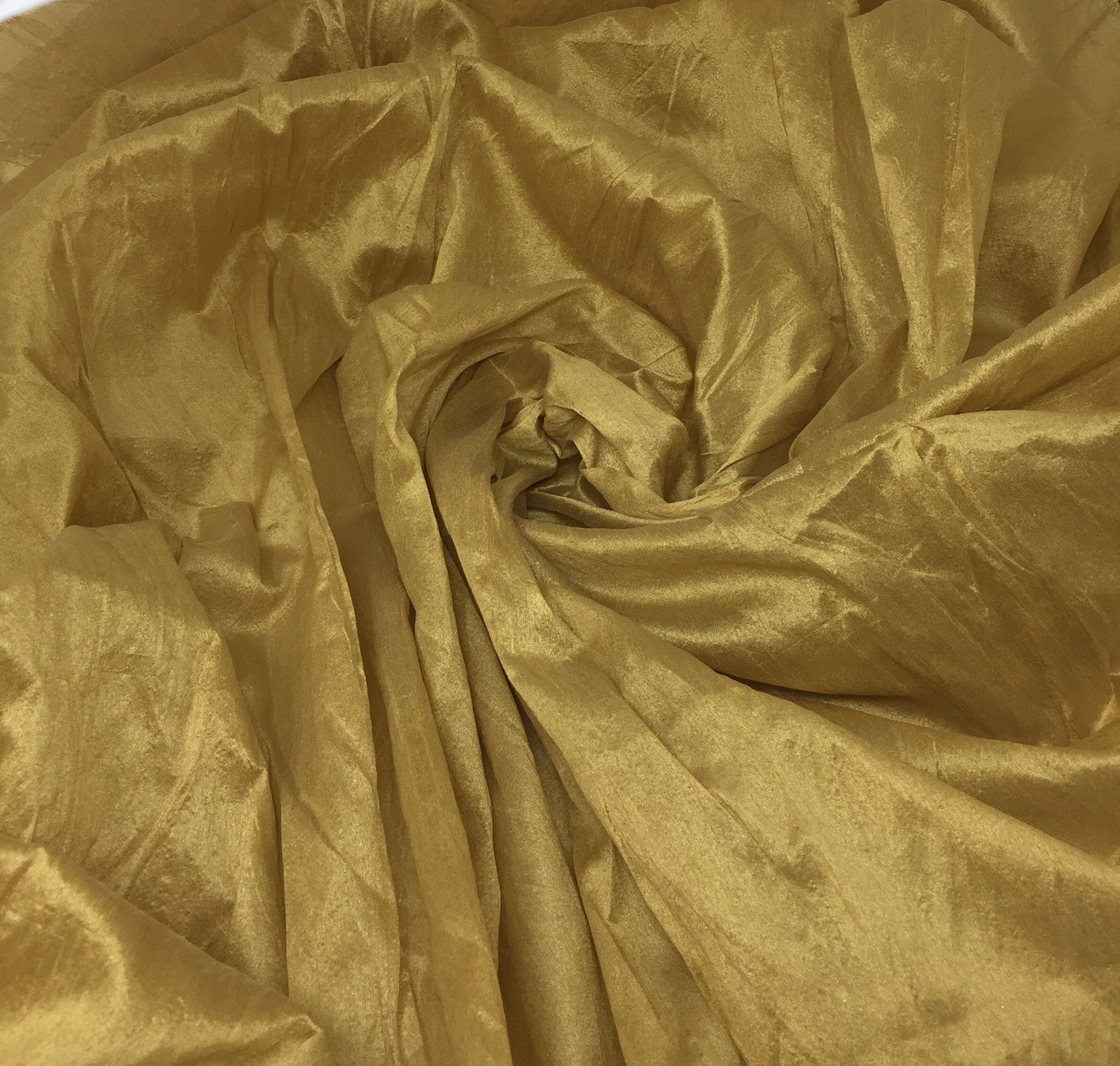Plain Dupion Silk Gold Colour, Soft Fabric