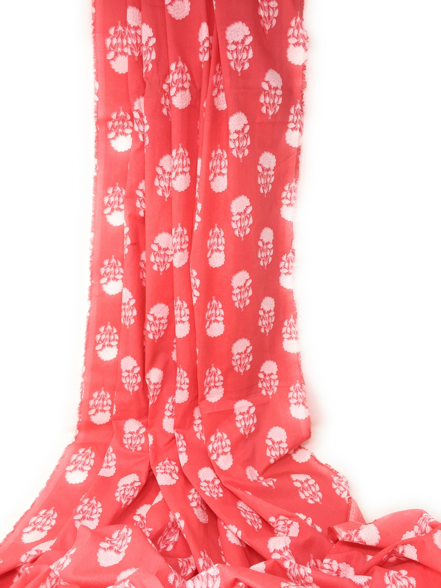 Floral Cotton Print Running Fabric