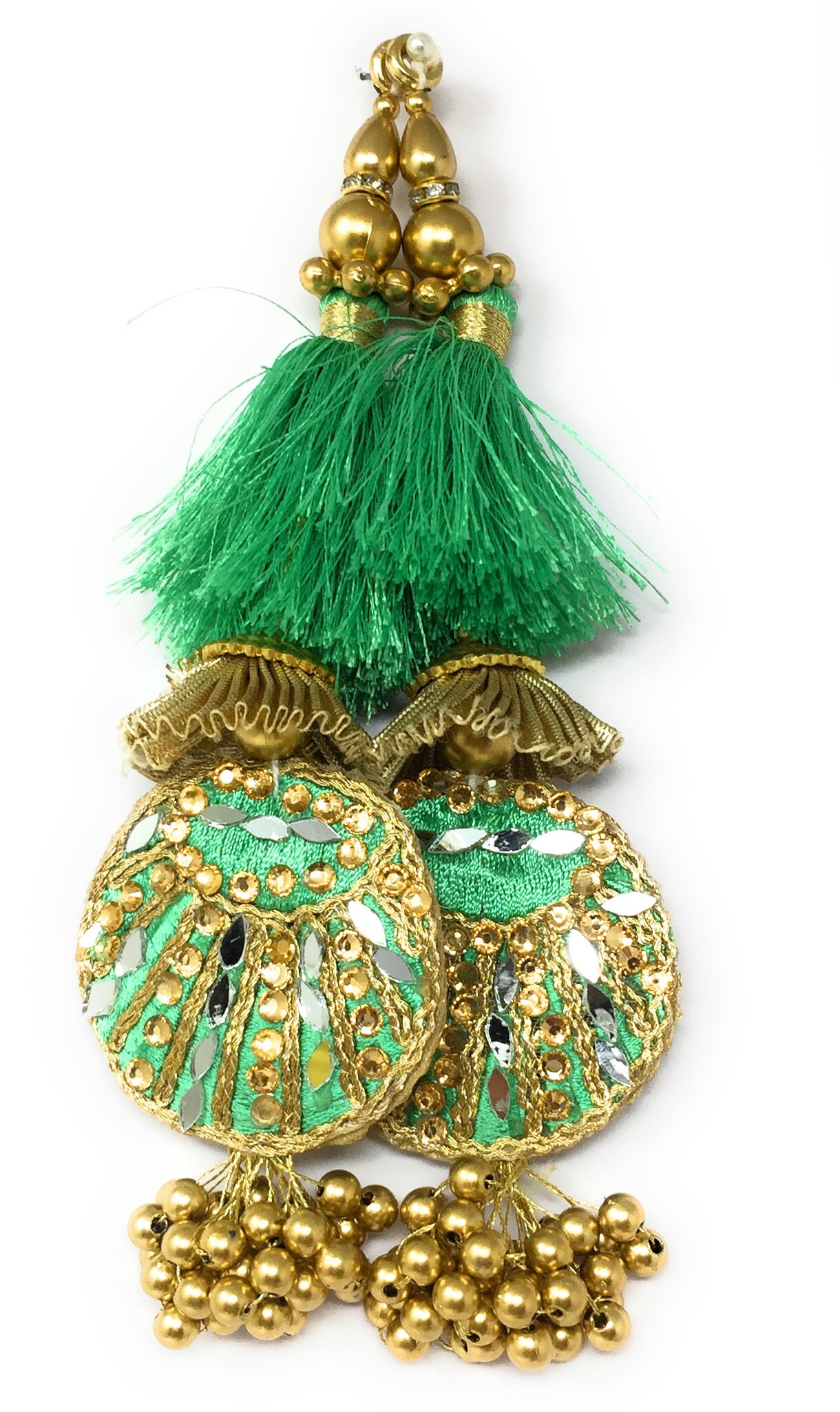 Fancy Latkan Green - Set of 2