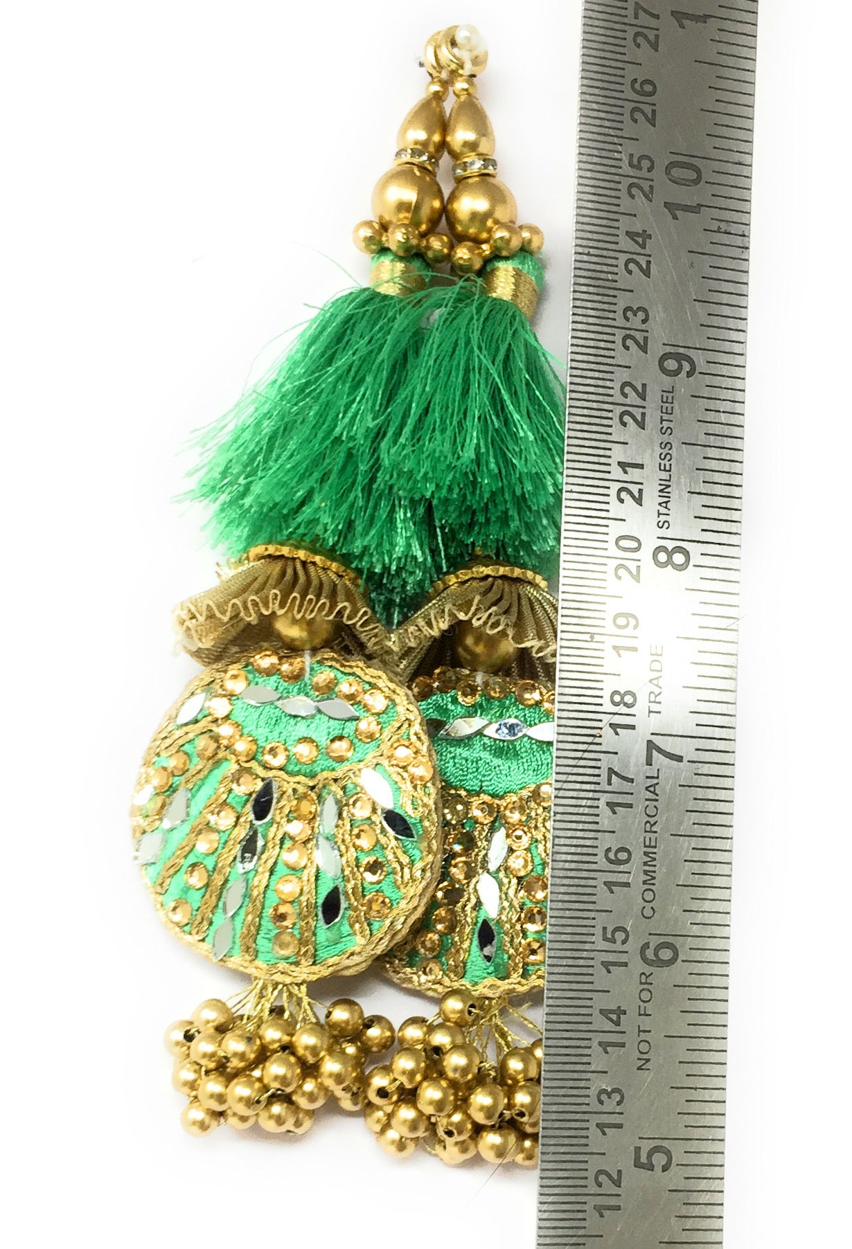 Fancy Latkan Green - Set of 2