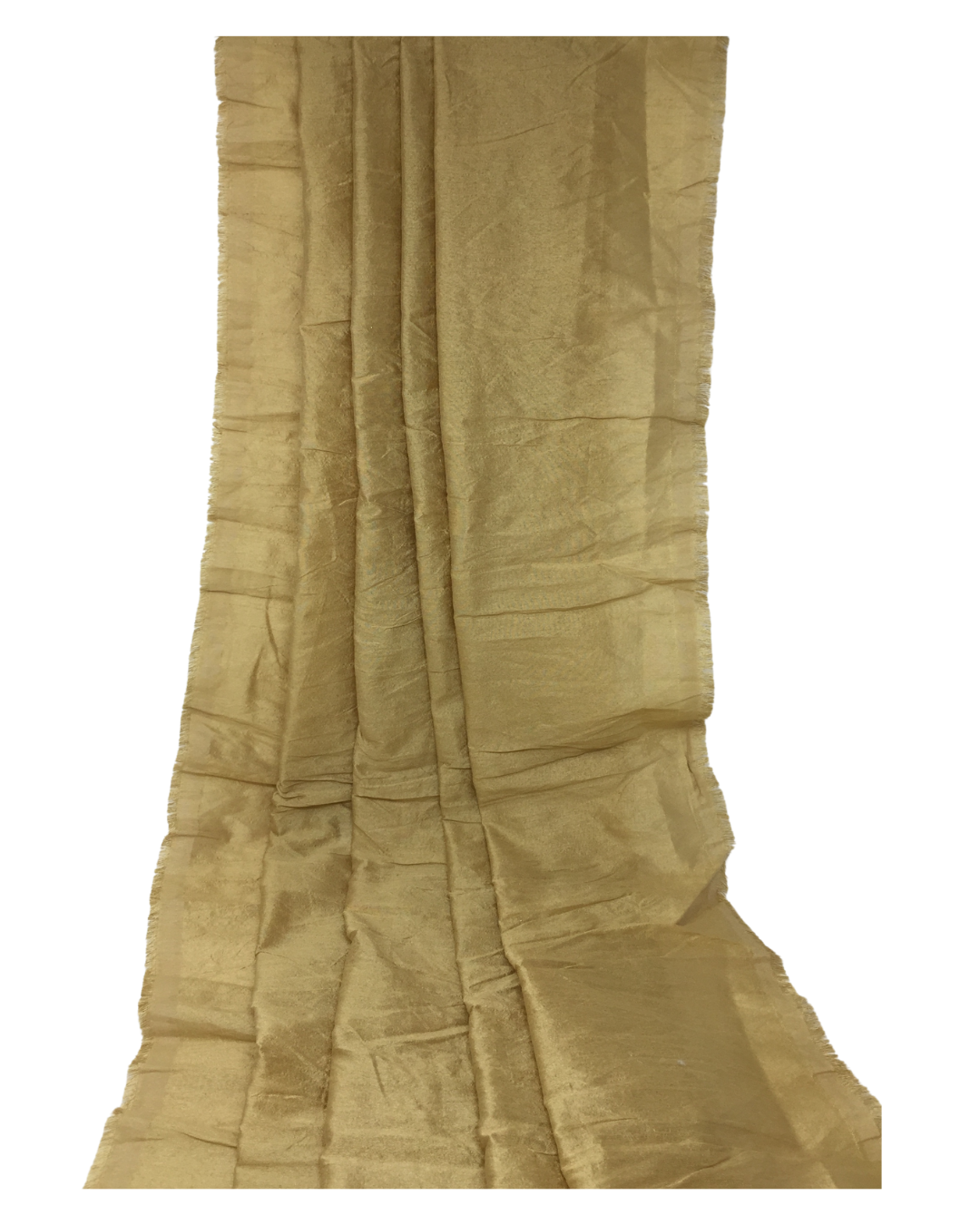 Plain Dupion Silk Gold Colour, Soft Fabric
