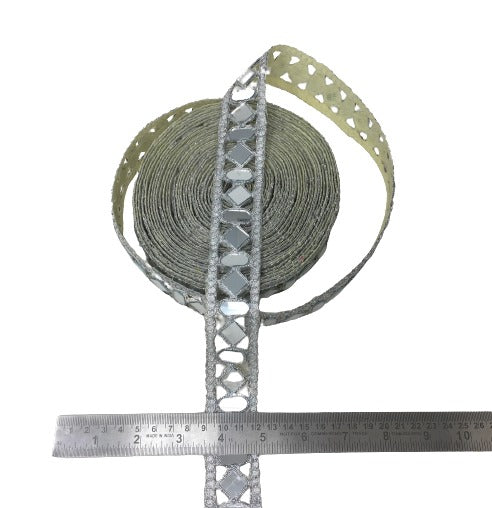 Silver Mirror lace