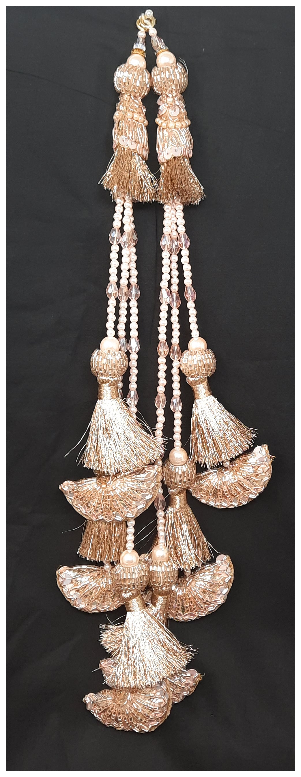 Long Latkan Antique Gold - Set of 2