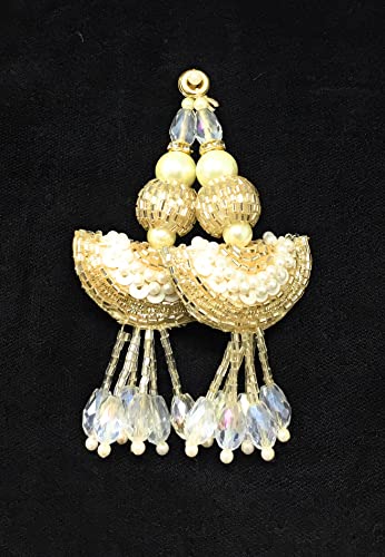 Blouse Latkan Tassel White - Set of 2