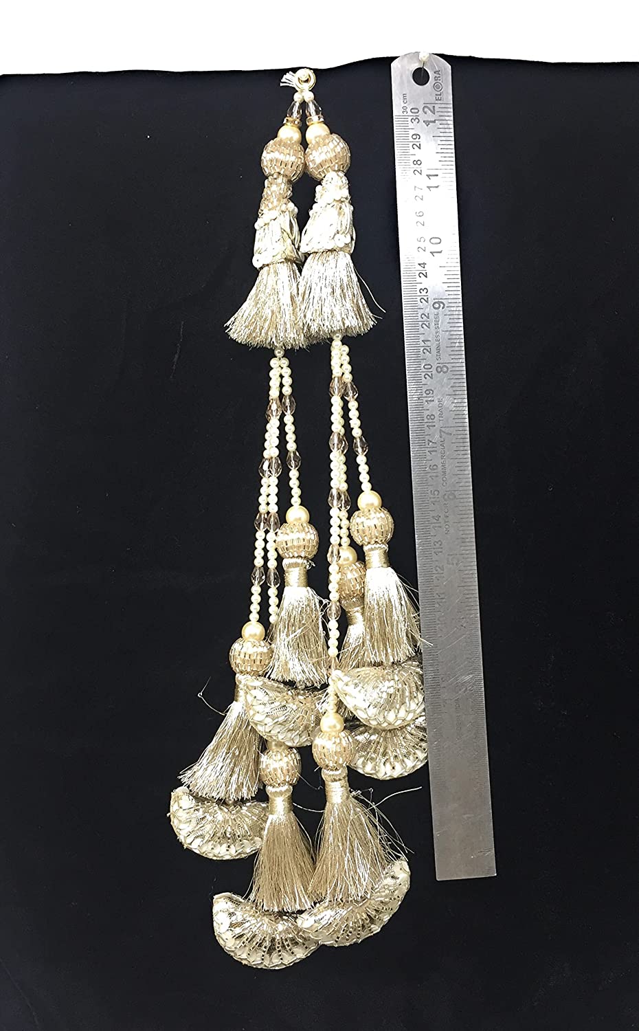 Long Latkan Water Gold - Set of 2