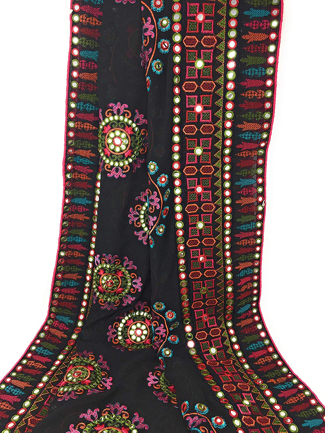 mirror work dupatta