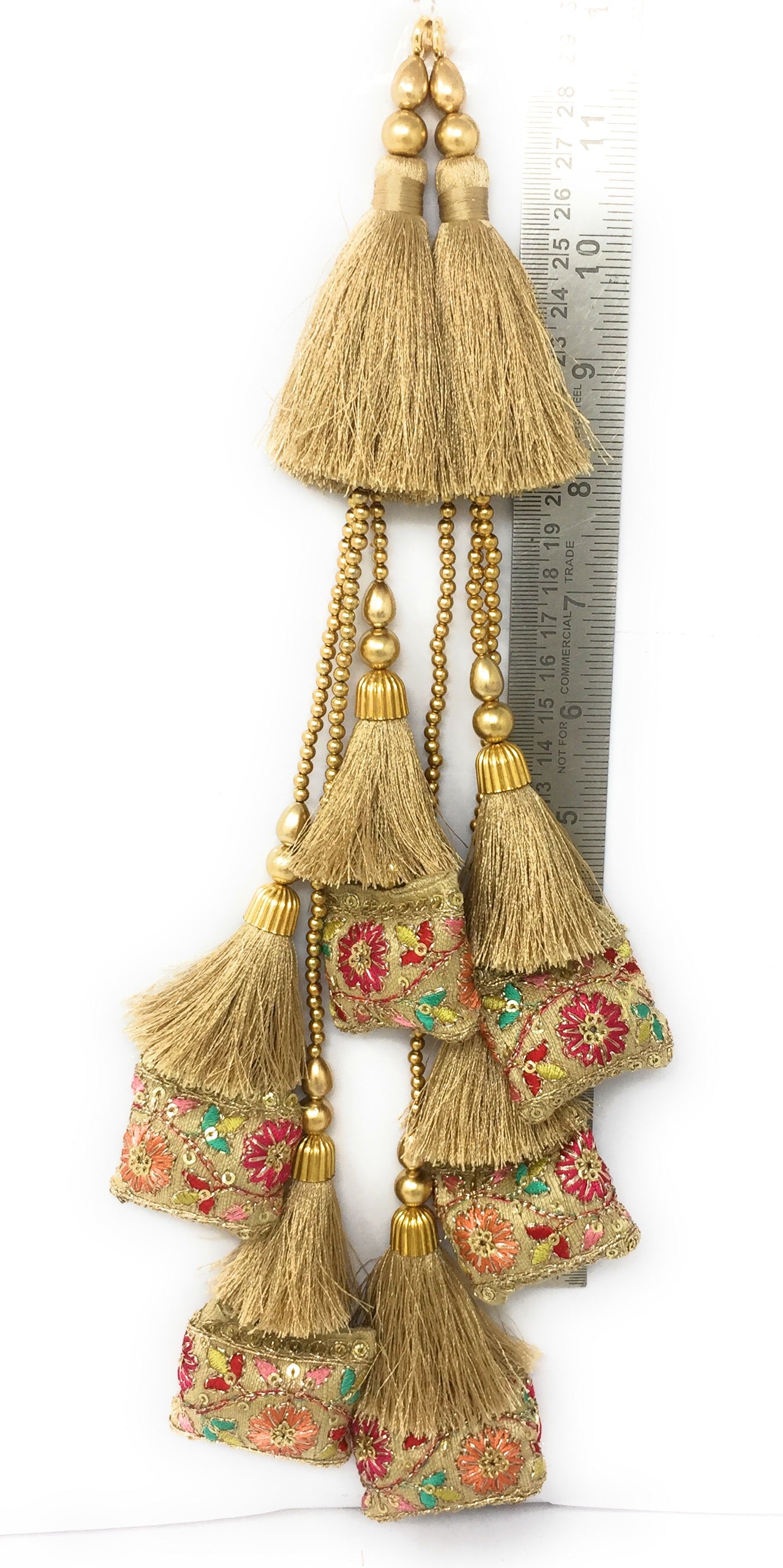 Beige latkan lehenga ke - Set of 2