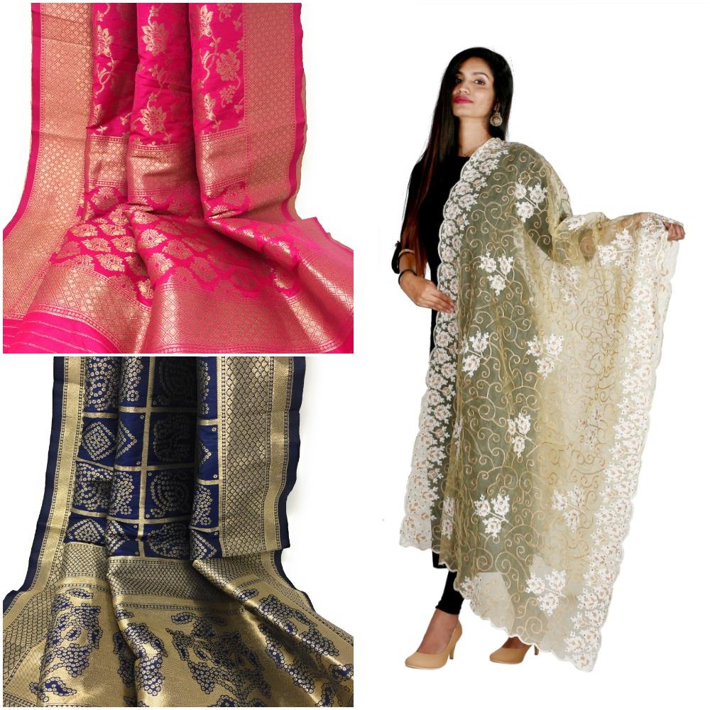 Latest designer Offwhite dupattas