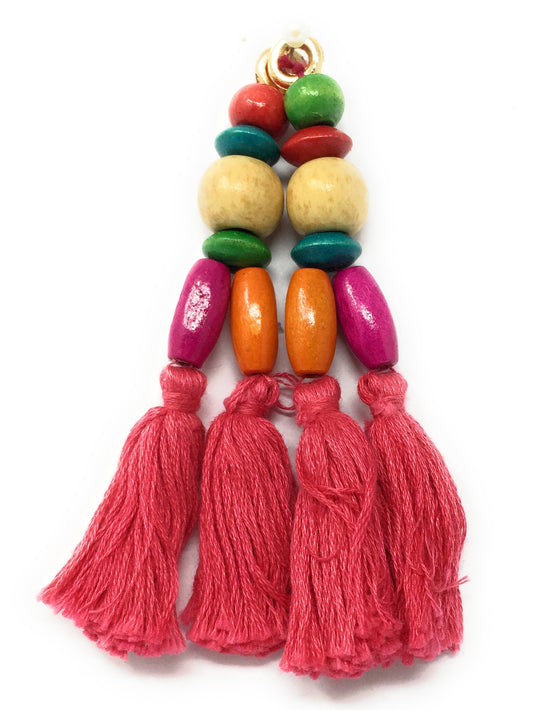 Red Tassels With Kundan  For Lehenga Blouse dress