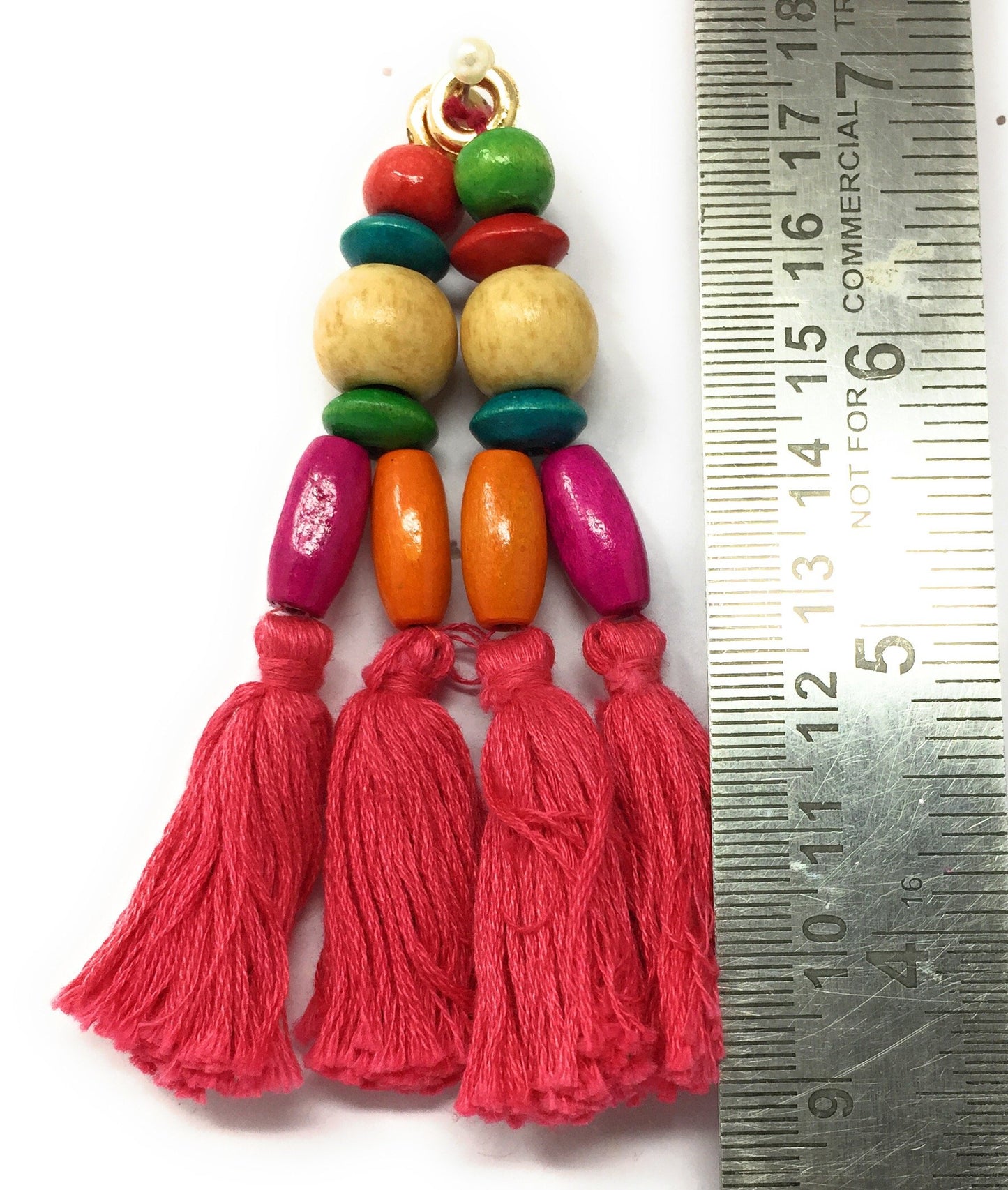 Red Tassels With Kundan For Lehenga Blouse dress