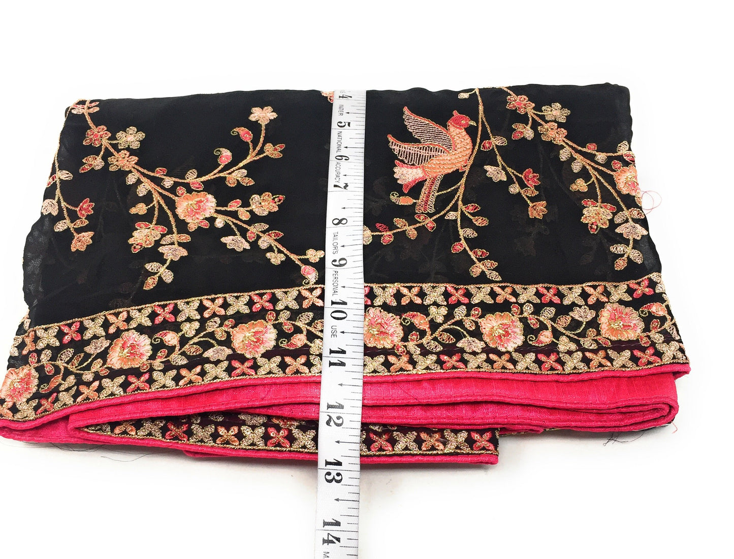 Black Designer Dupatta