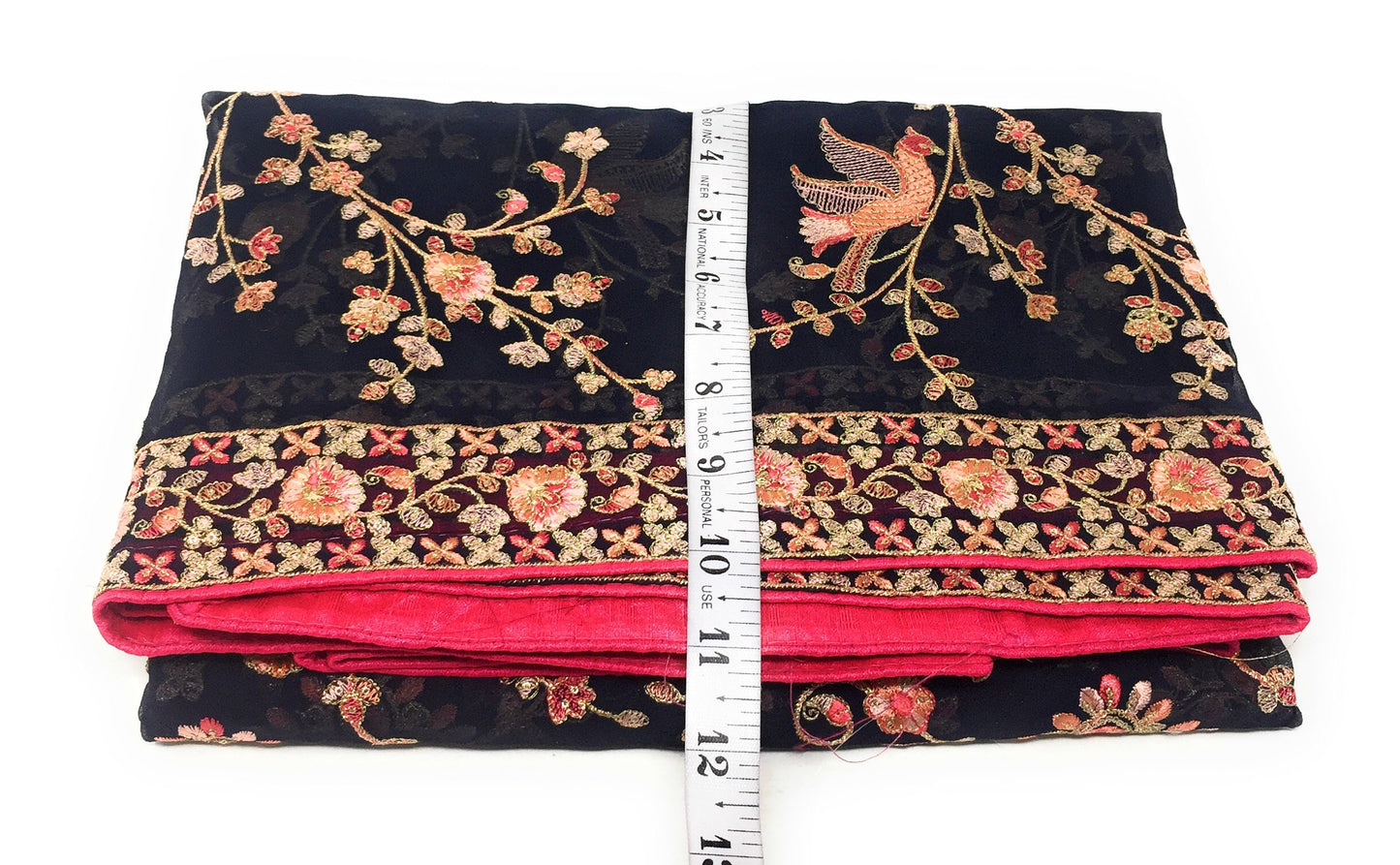 Navy Blue Chiffon Georgette Dupatta