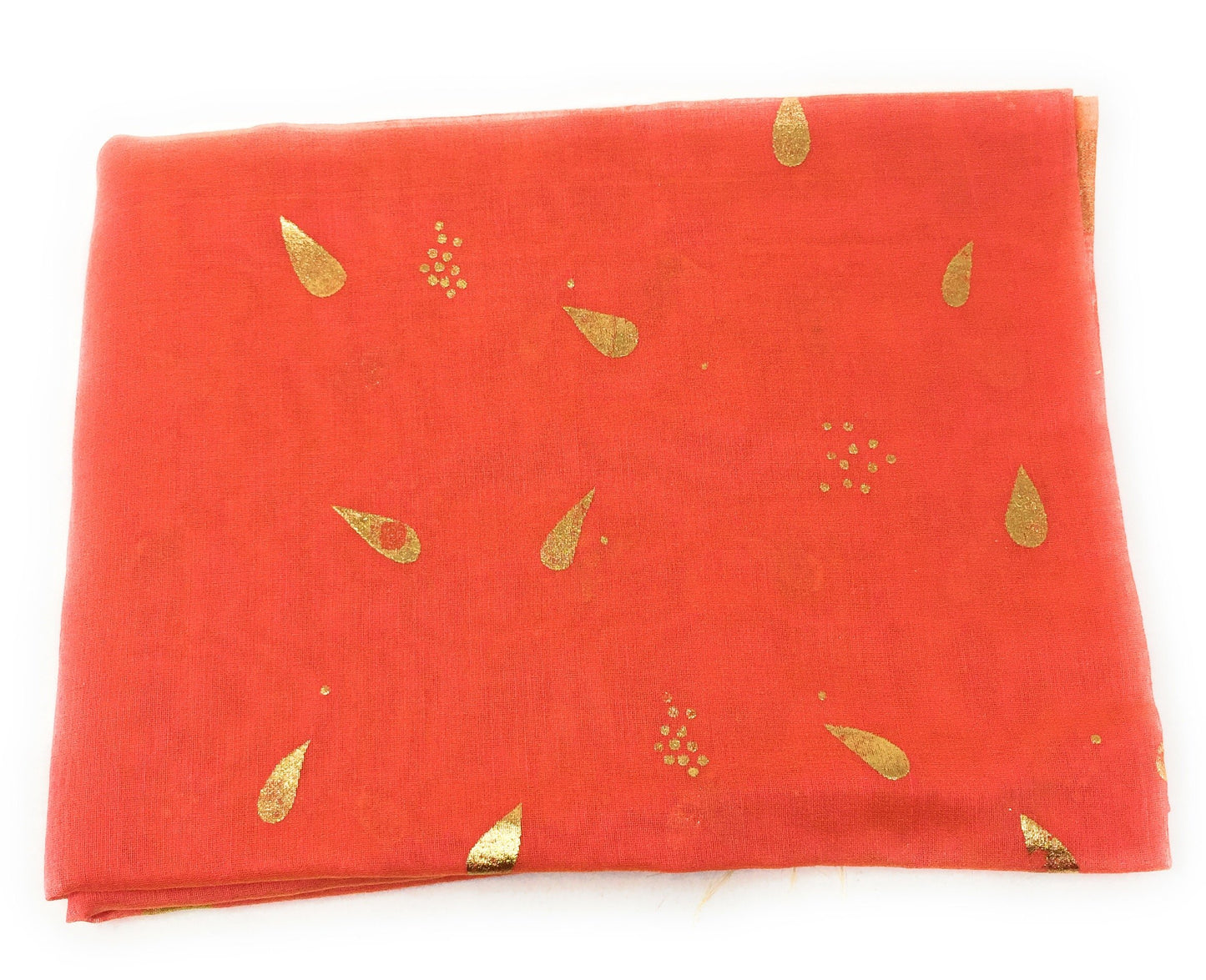 peach-chunni-in-chanderi-fabric-n-gold-print