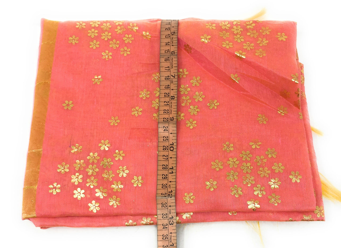 Pink Gold Dupatta Chunni