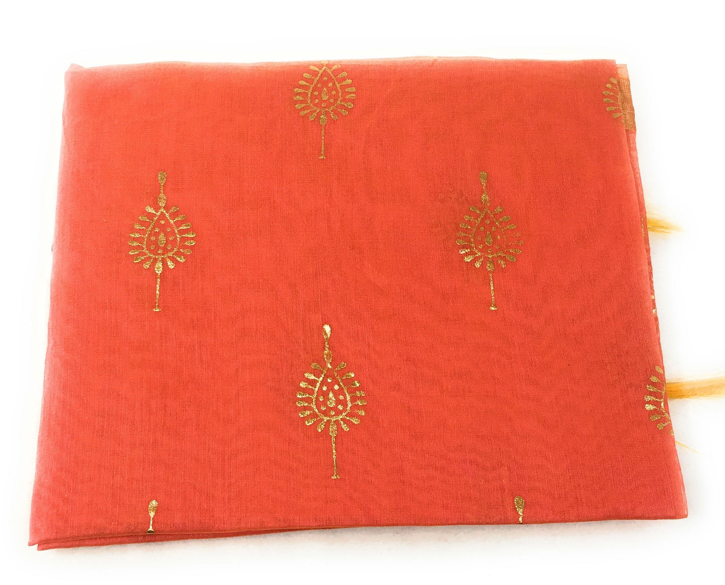 floral-print-peach-chanderi-dupatta
