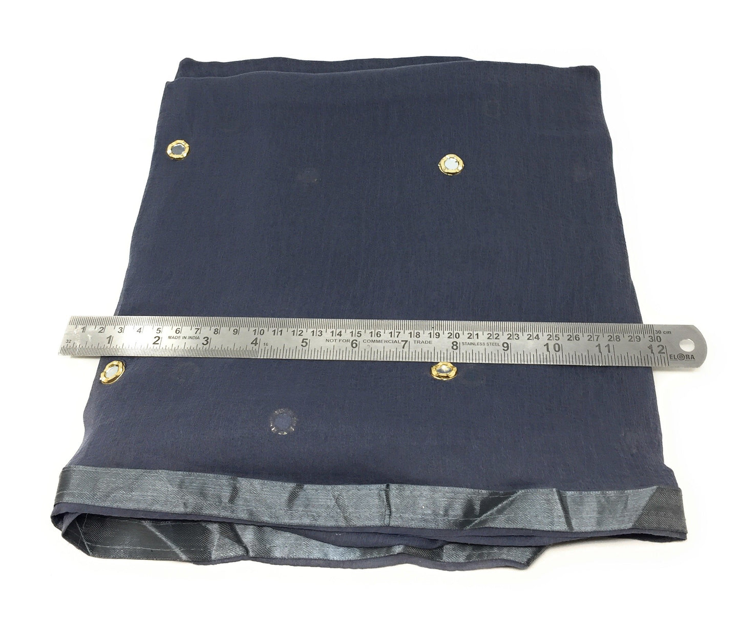 Grey Chiffon Dupatta
