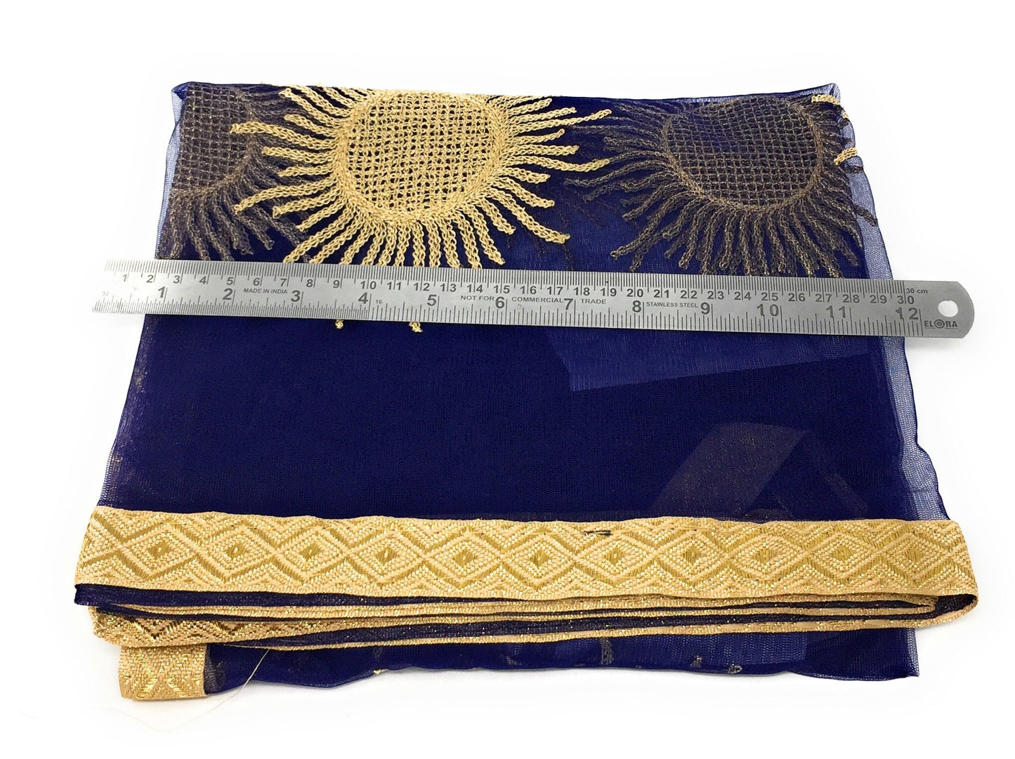 Navy Blue Dupatta Online