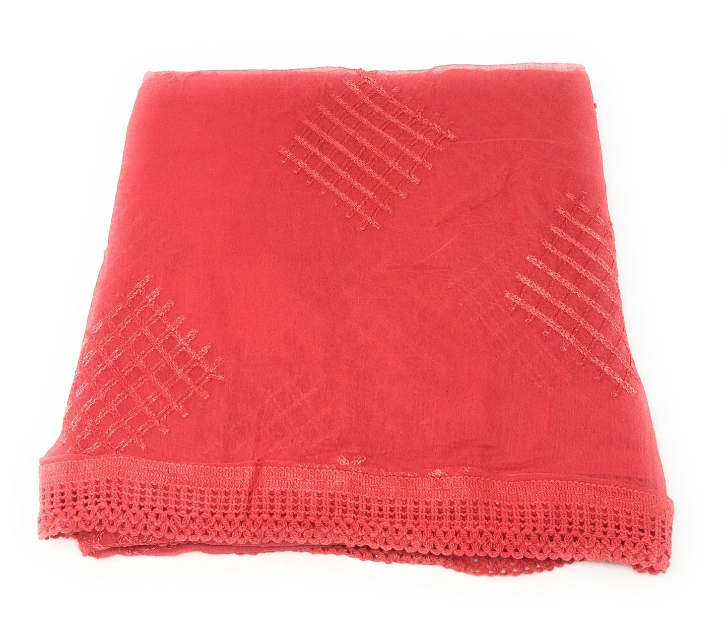 Chiffon Red Dupatta