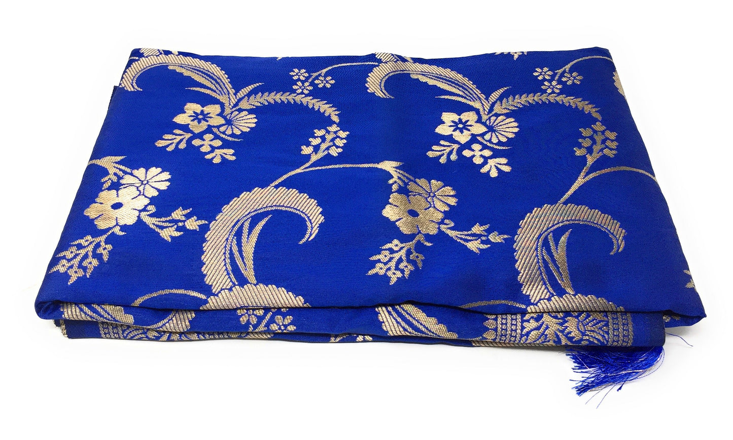 Royal Blue Banarasi Dupatta