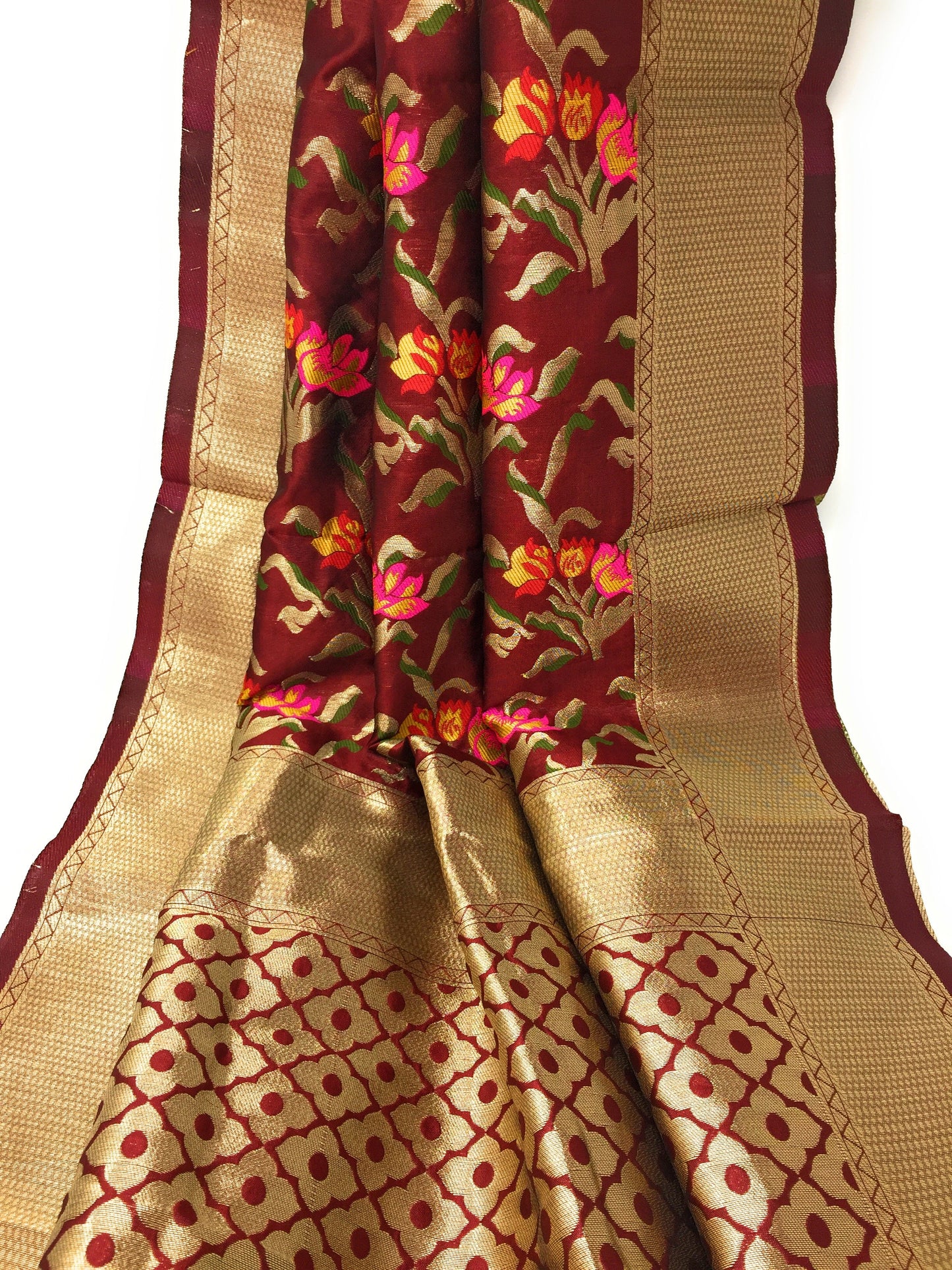 Brocade Banarasi Dupatta amazon