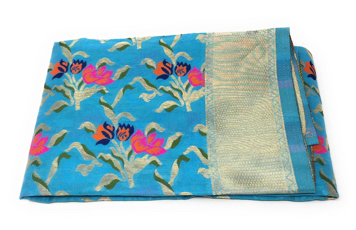 Sea Blue heavy dupatta