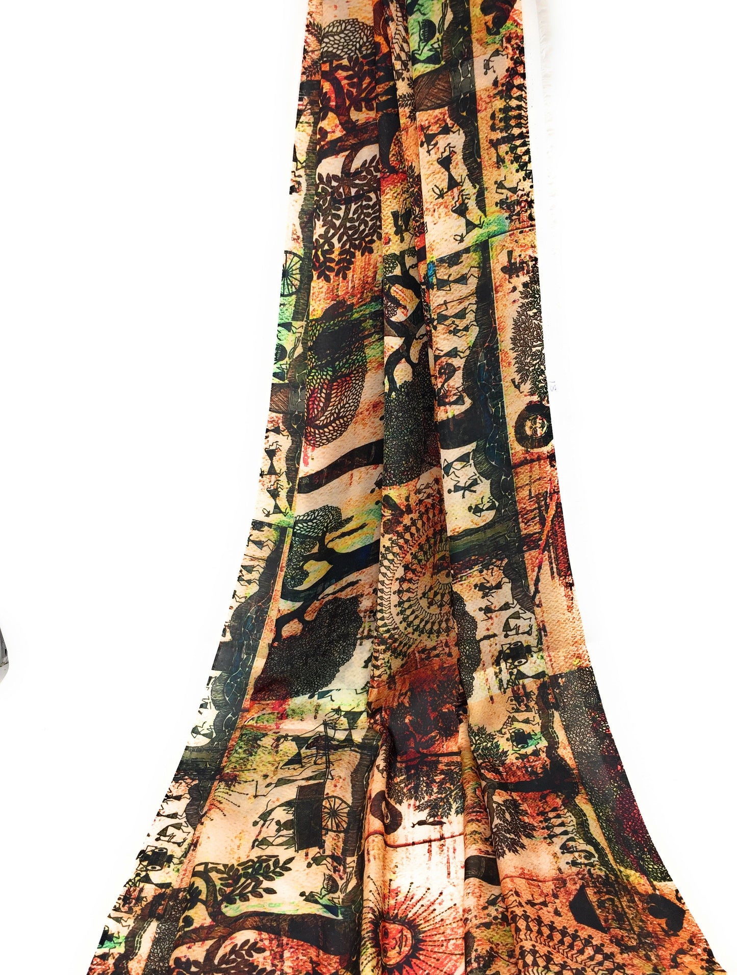 printed satin fabric wholesale