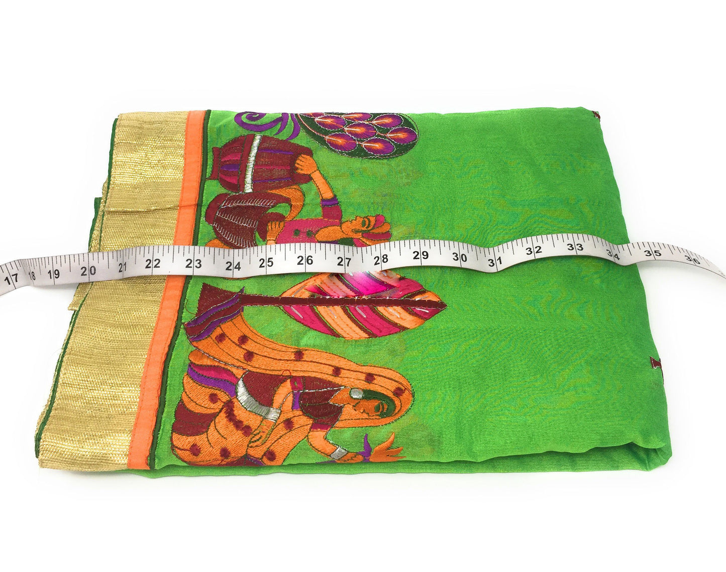 chanderi silk dress