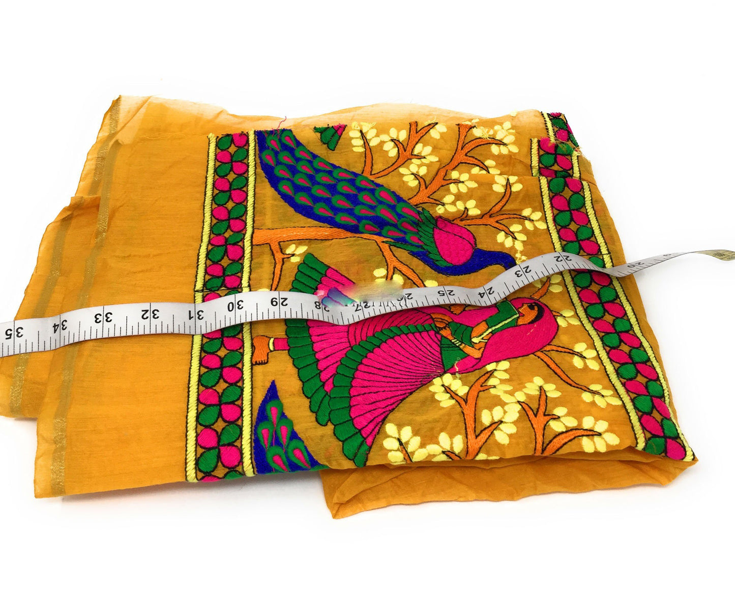 chanderi silk dress material