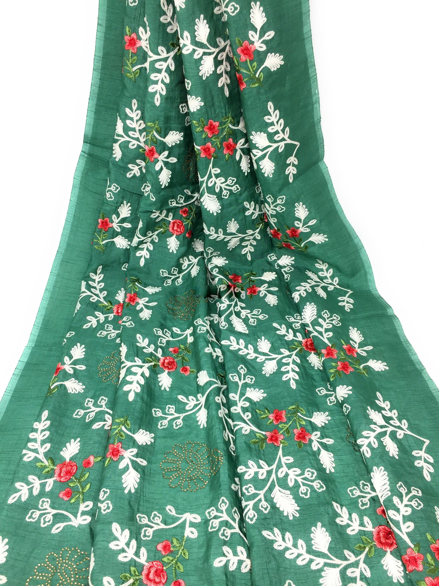 embroidered bridal fabric