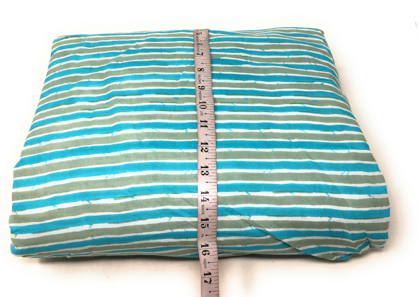 Striped Cotton Cloth Material By Meter