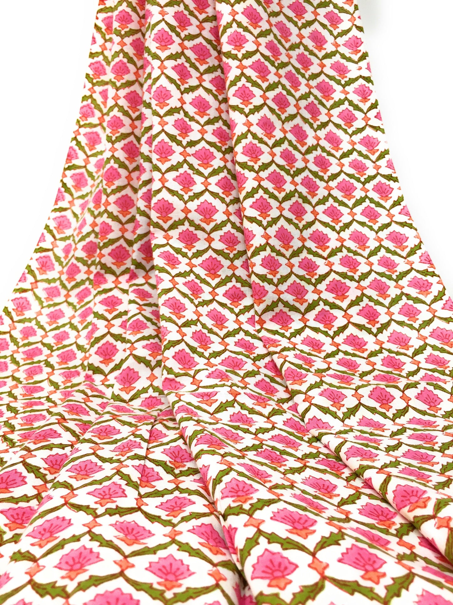 Unstitched Cotton Salwar Suit with Dupatta