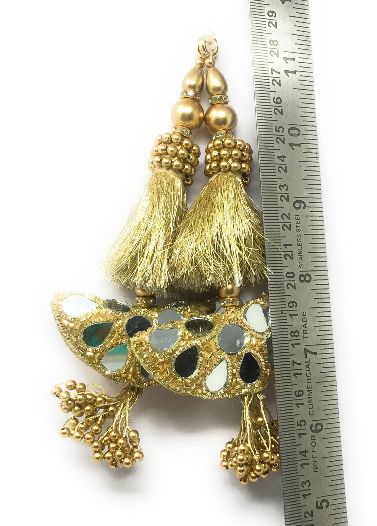 Blouse Latkan Tassel Gold - Set of 2