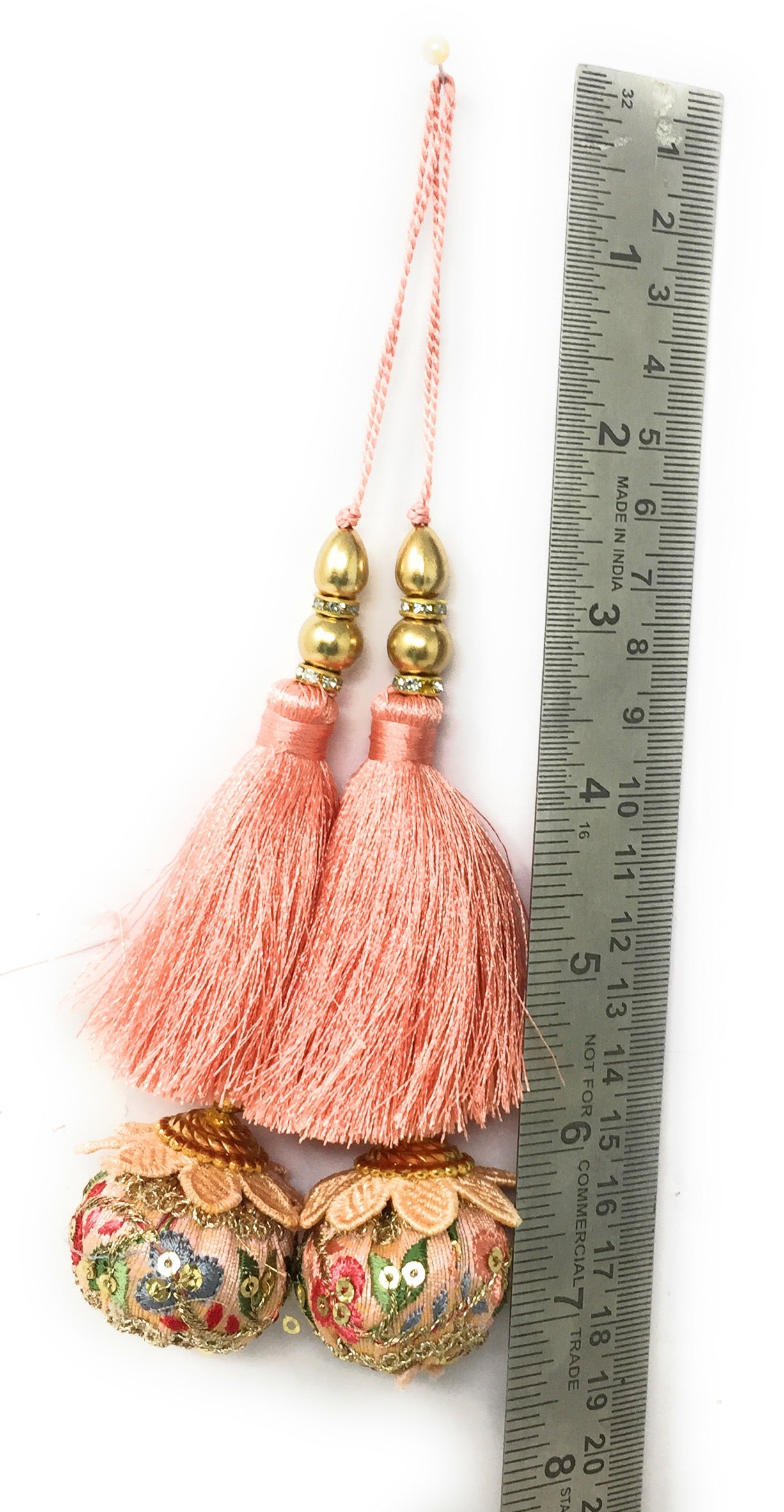 Lehenga Latkan Price Peach - Set of 2