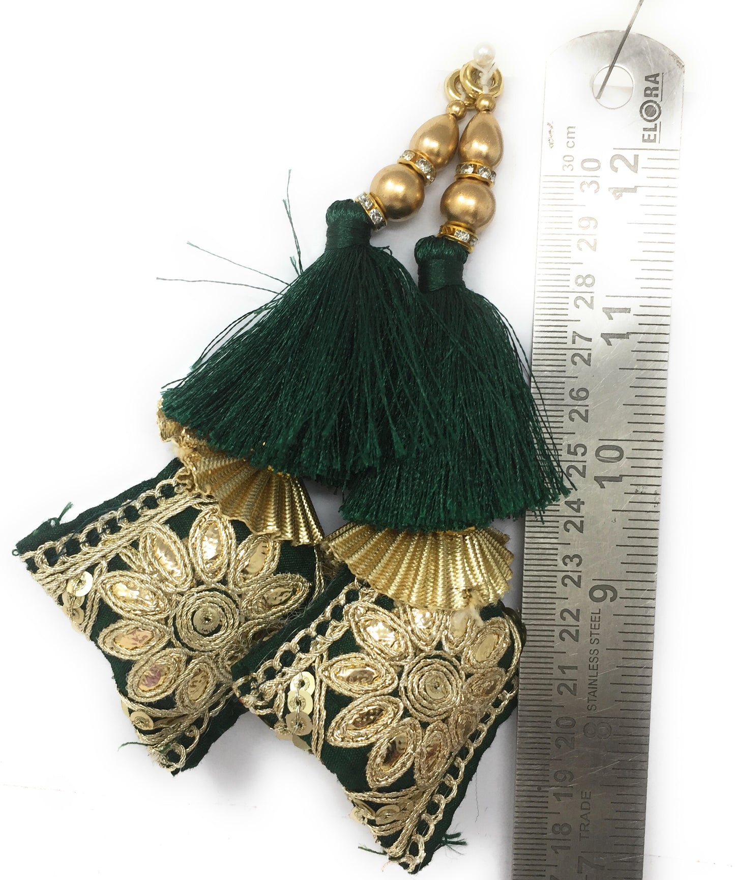 Long Latkan Green - Set of 2