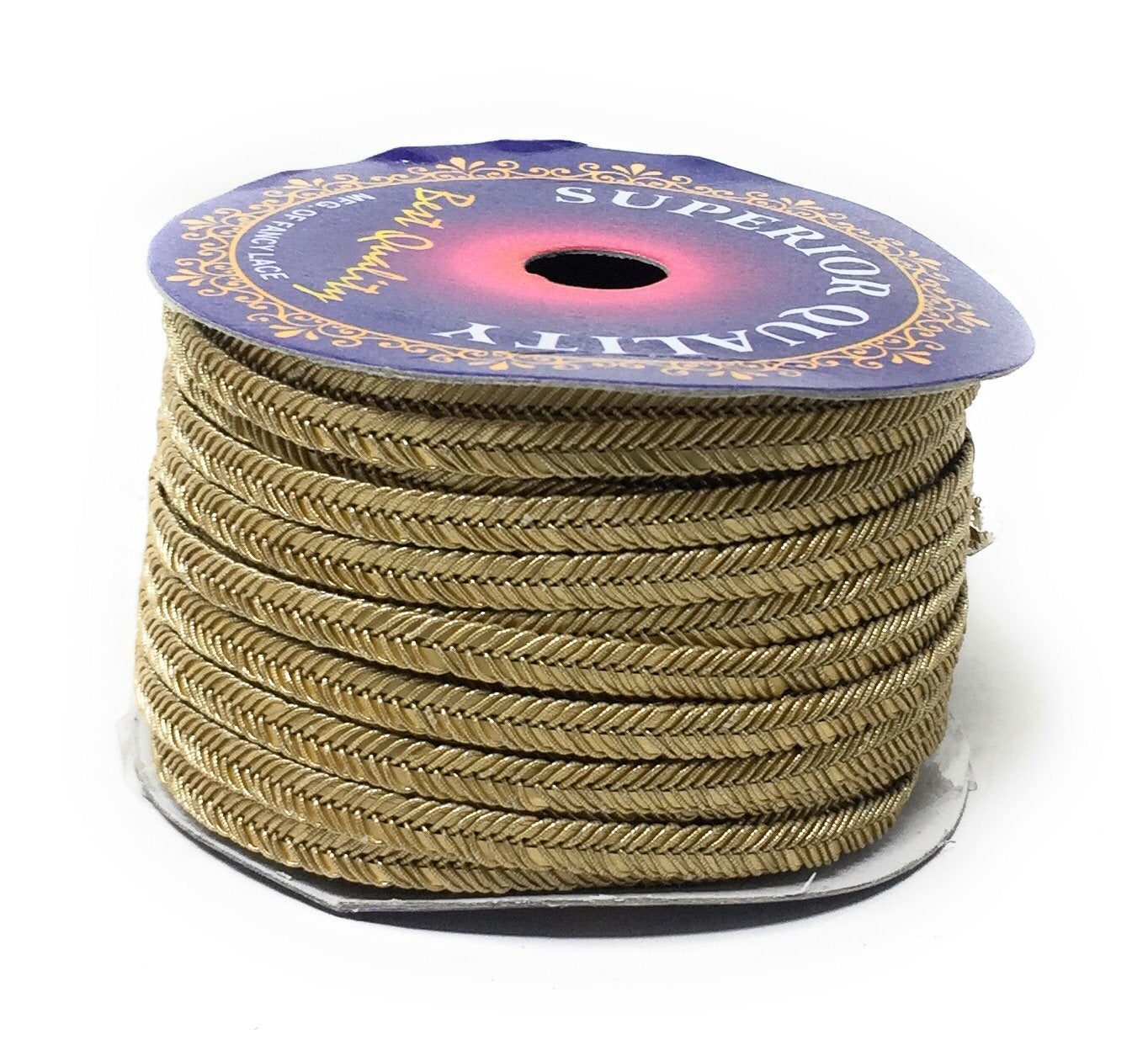 Multi colour Sequins Embroidery Saree Border Trim - 9 Meter Roll