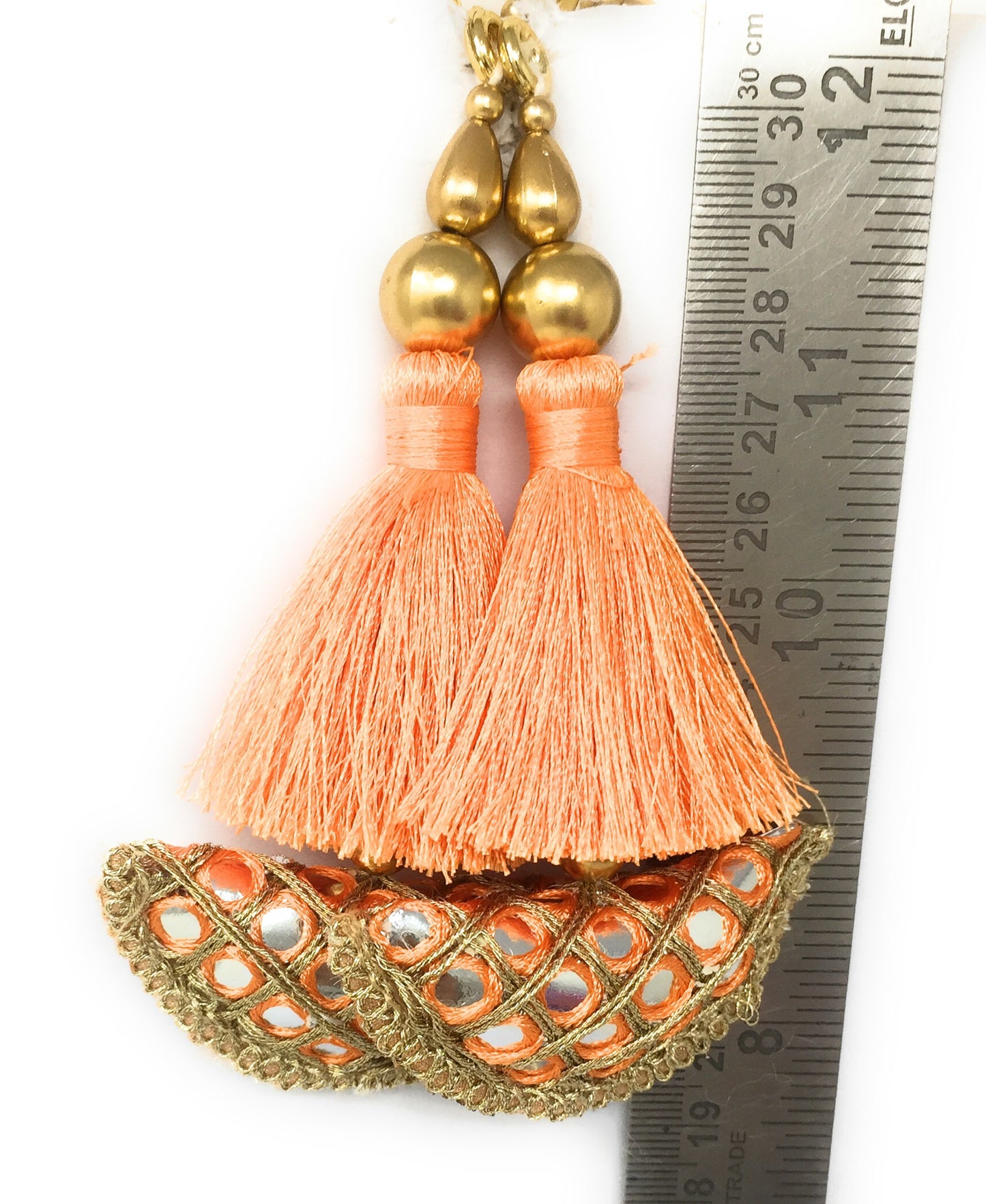 Peach blouse ki latkan - Set of 2