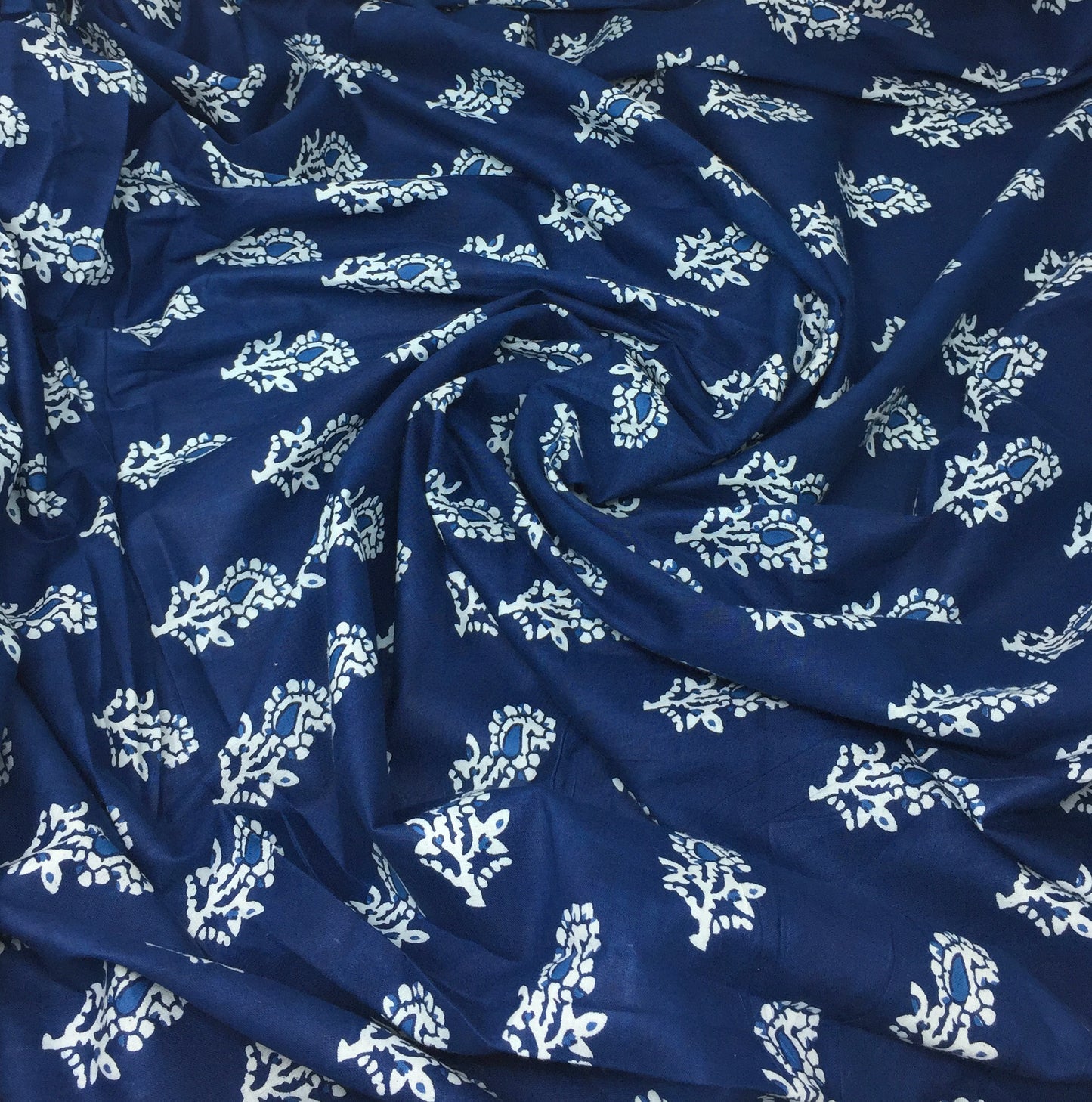 Bagru Print Fabric Material Cotton by Meter