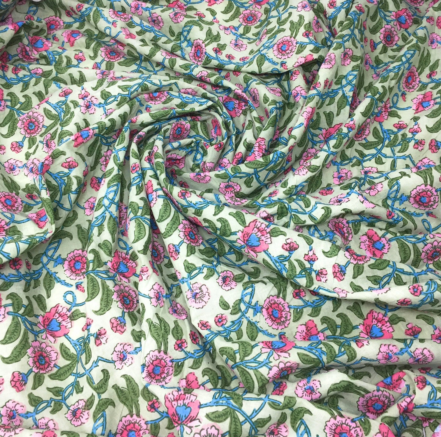 cotton floral print fabric