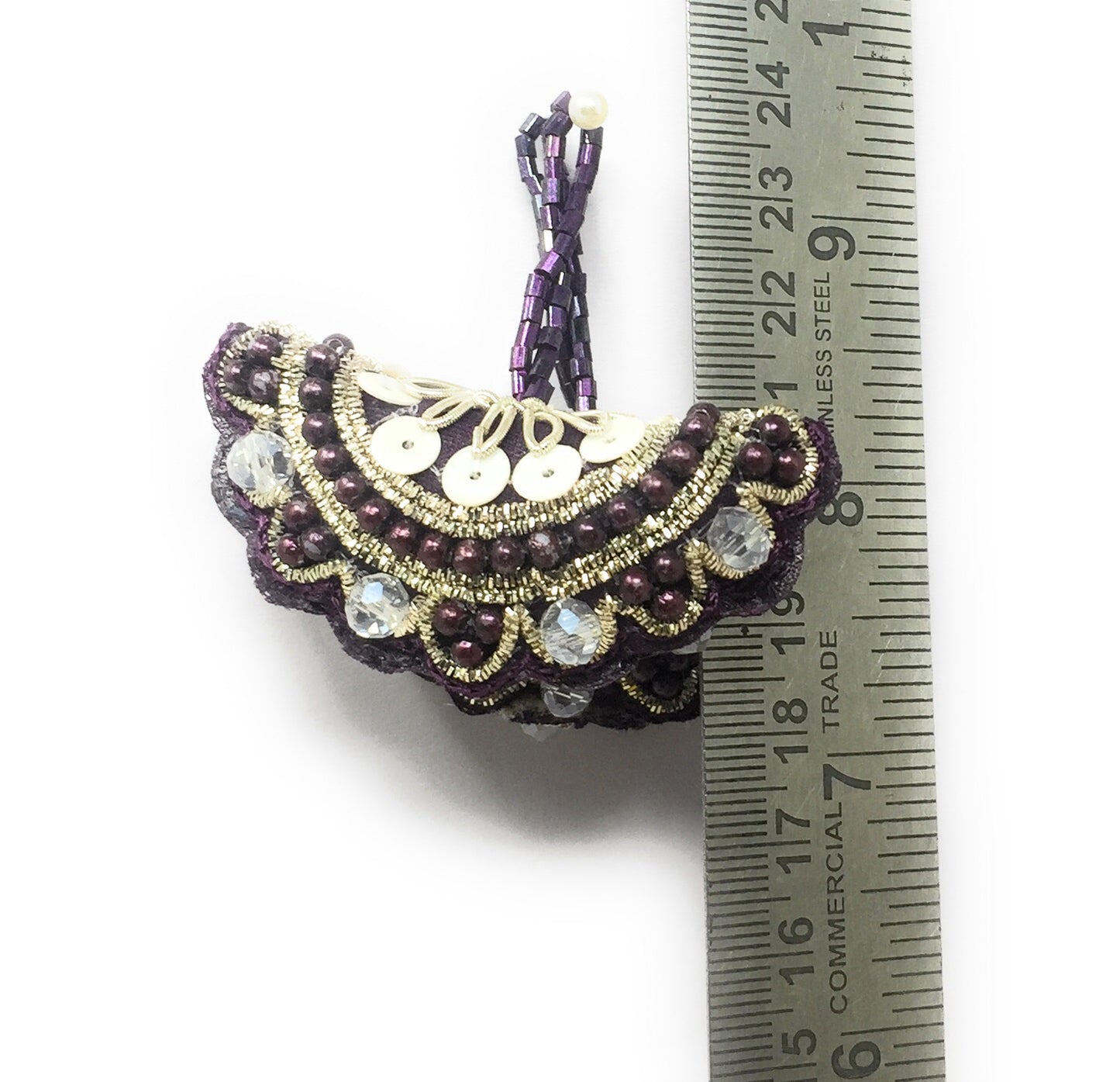 Blouse Tassels Purple - Set of 2