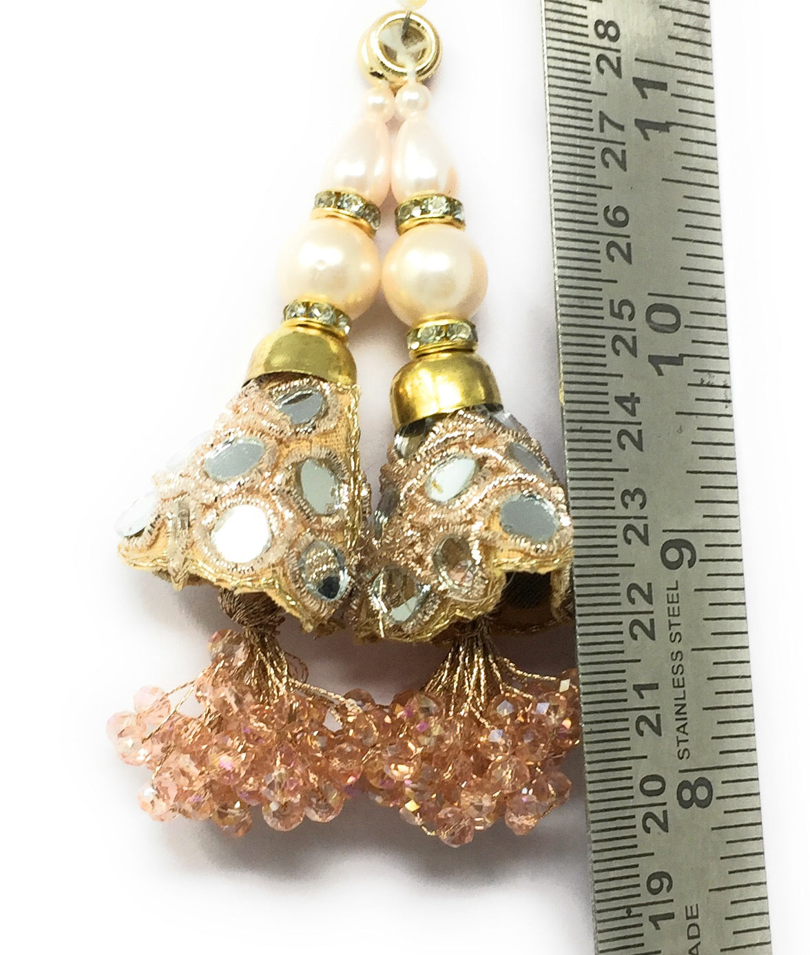 Blouse Tassels Rose Gold - Set of 2