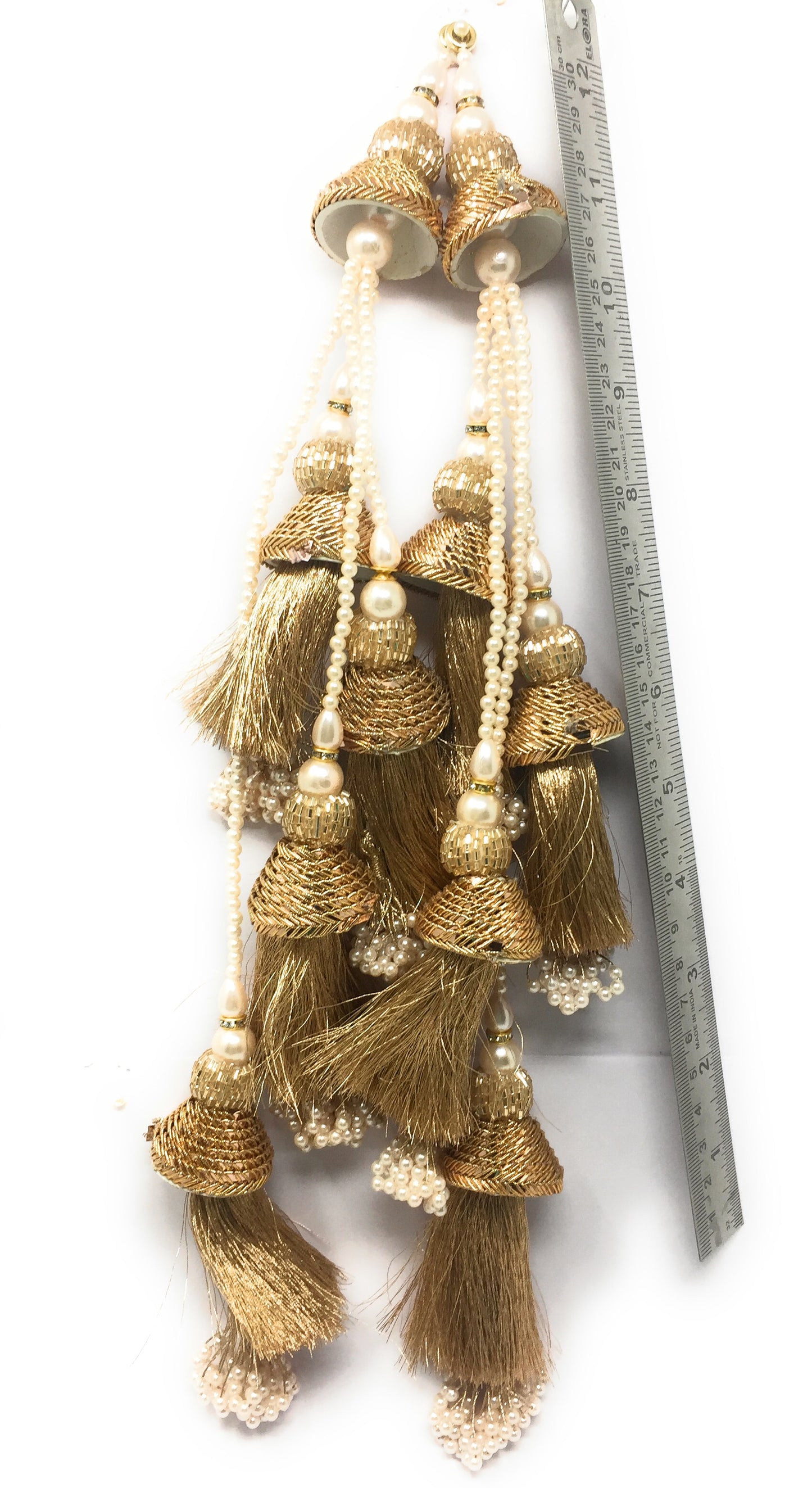 Lehenga Latkan Golden Rose Gold - Set of 2