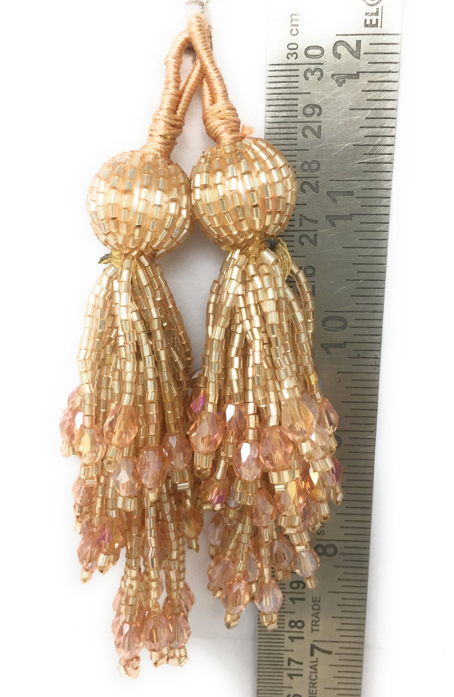 Rose Gold handmade latkan for suit - Set of 2