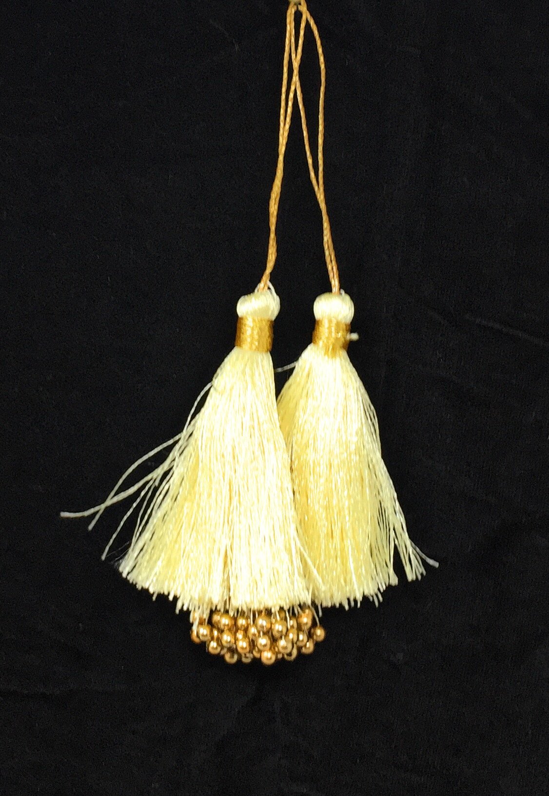 Latkan suit blouse tassel hanging Off White 15271
