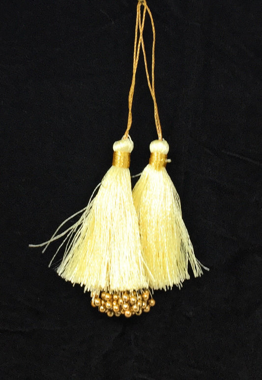 Latkan suit blouse tassel hanging Off White 15271