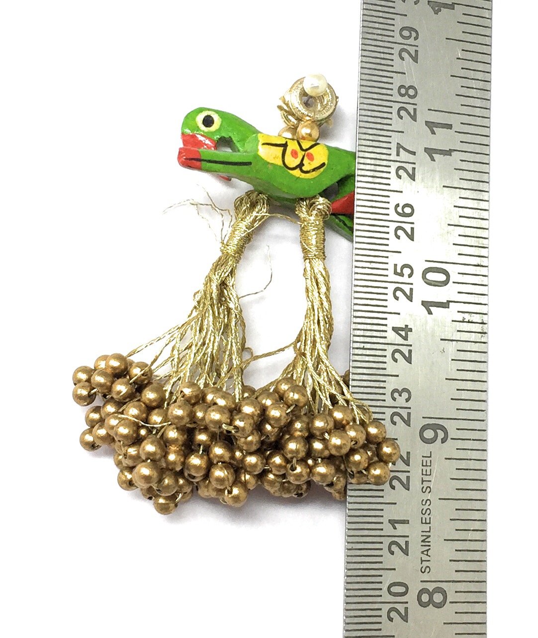 Blouse Latkan Tassel Green - Set of 2