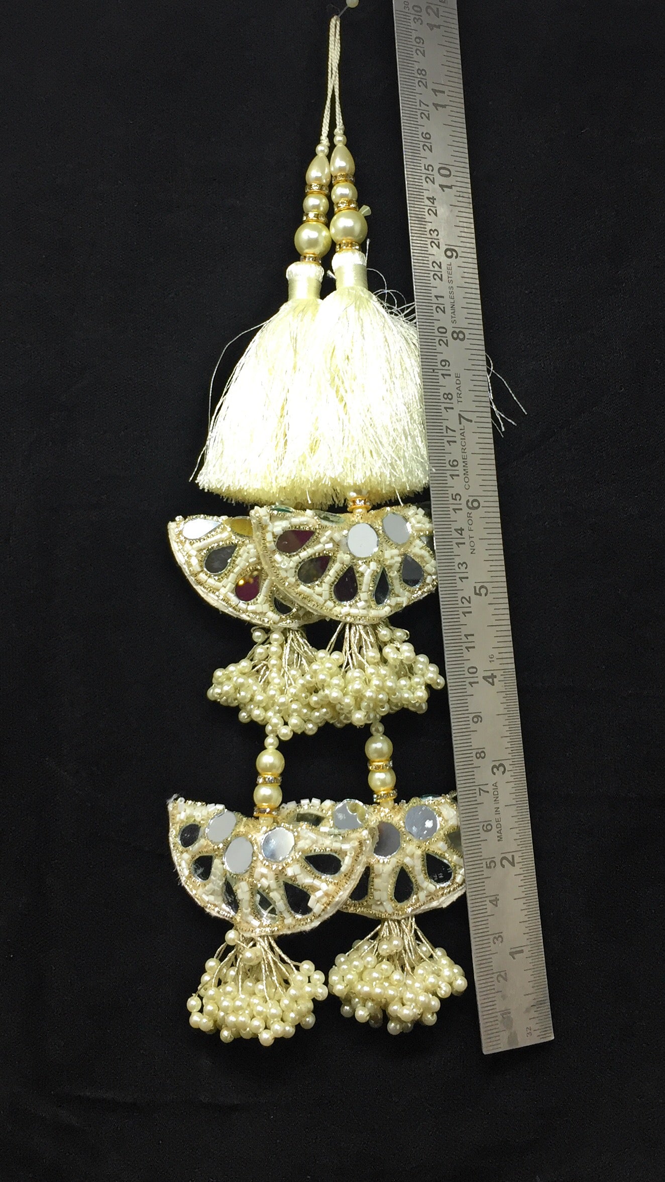 Lehanga Latkan White - Set of 2
